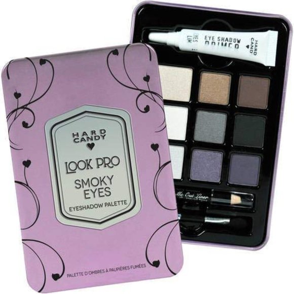 Hard Candy Look Pro Tin Smokey Eyes Smokey Eyeshadow Palette - Picture 1 of 5